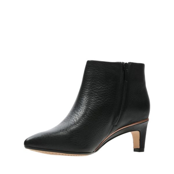 Clarks Womens Ellis Eden Ankle Boots Black | UK-7241689